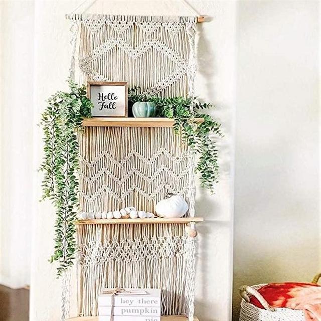 Macrame Shelves