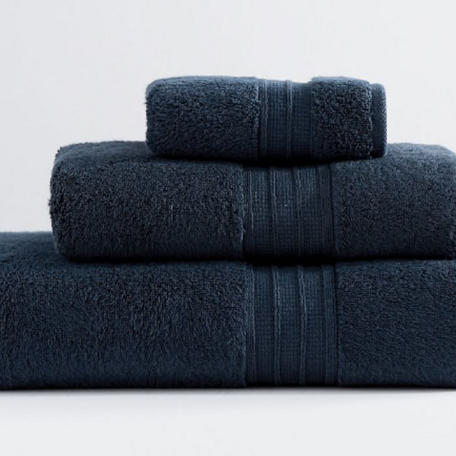 Hydrocotton Organic Quick-Dry Towels in Navy