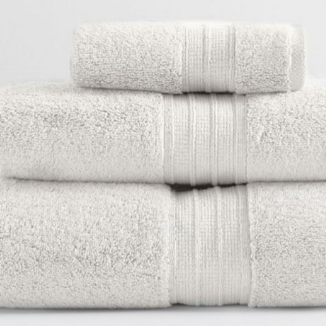Hydrocotton Organic Quick-Dry Hand Towels in Ivory