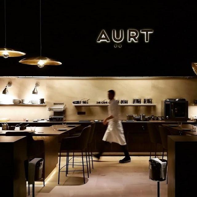 Dinner and wine pairing at Aurt