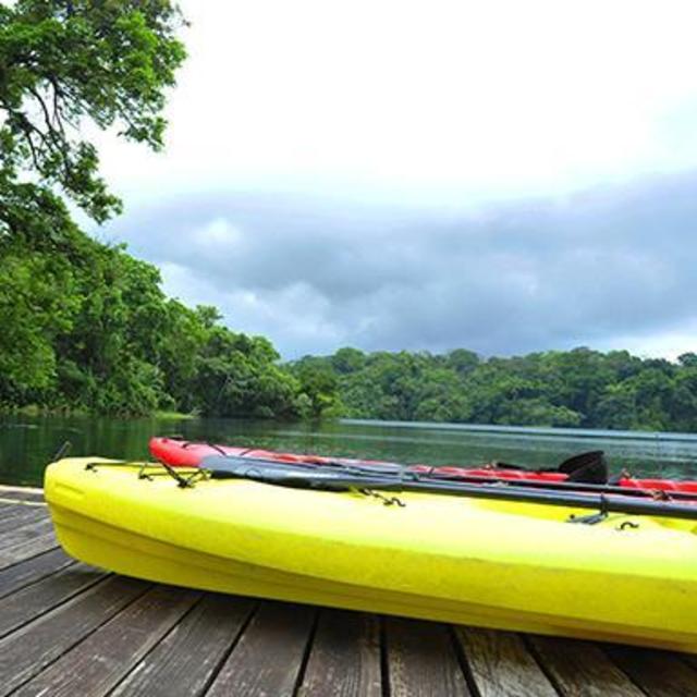 Kayaking in the Panama Canal