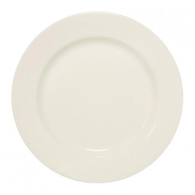 Diner White Dinner Plate 10-1/4"