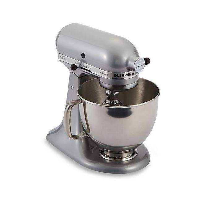 Artisan® Series 5 qt Tilt-Head Stand Mixer in Metallic Chrome
