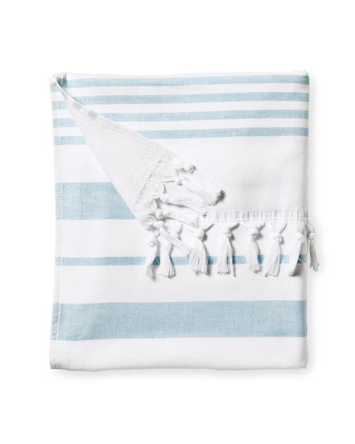 Fouta Beach Towel in Aqua