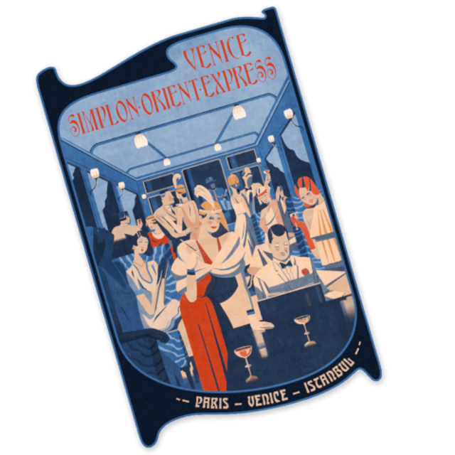 Train Tickets Aboard the Orient-Express