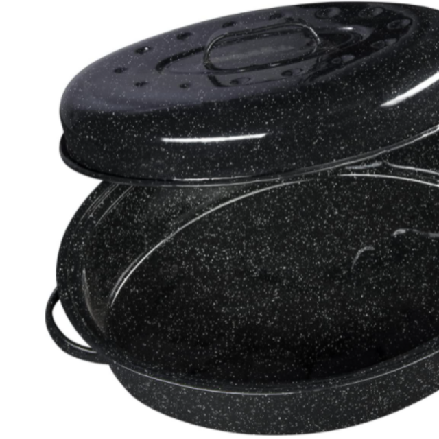 Granite Ware 18-Inch Covered Oval Roaster