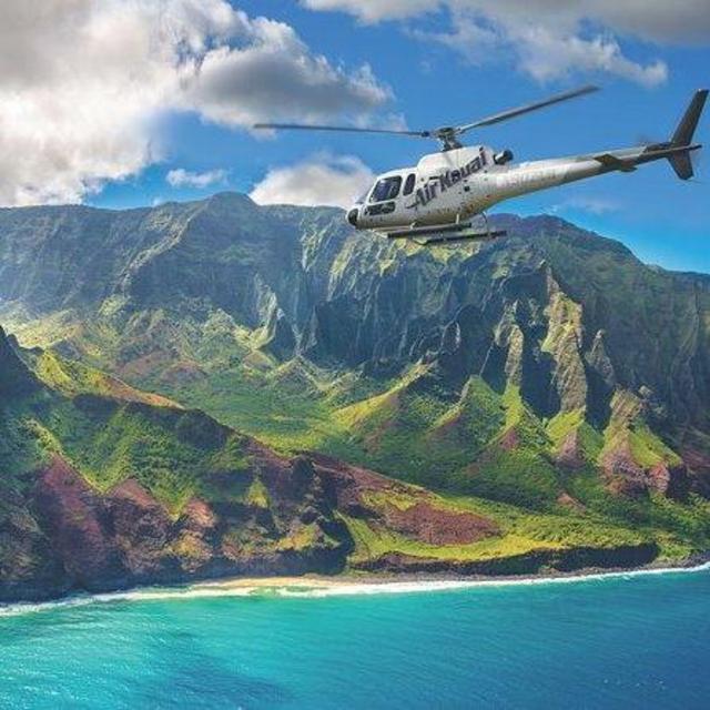 Honeymoon helicopter tour in Kauai!