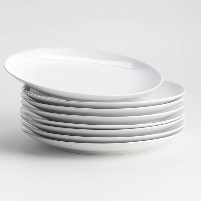Aspen Coupe Salad Plates 8.5", Set of Eight
