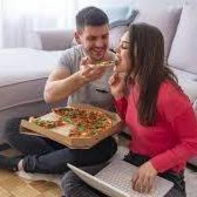 Takeout and Movie Night at Home