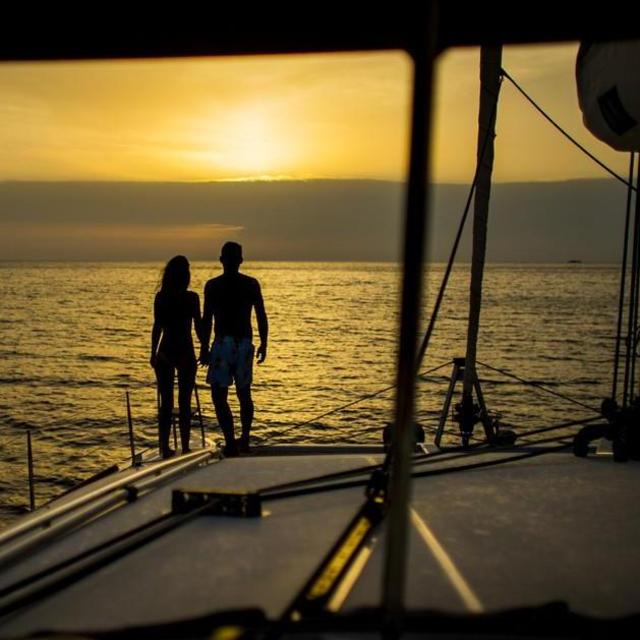 Santorini Sunset Catamaran Tour