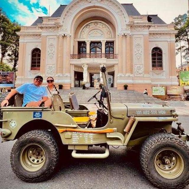 Jeep City Tour in Ho Chi Minh, Vietnam