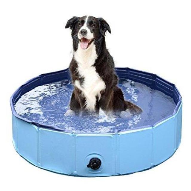 Jasonwell Foldable Dog Pet Bath Pool Collapsible Dog Pet Pool Bathing Tub Kiddie Pool for Dogs Cats and Kids