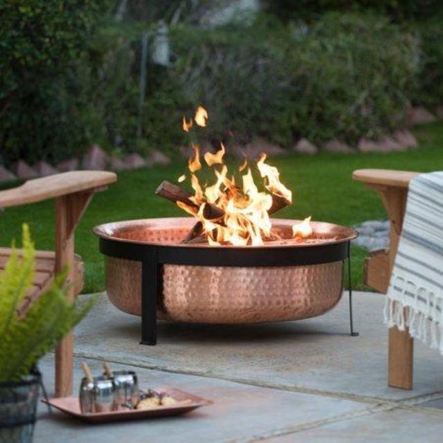 Coral Coast Eden Copper Wood Burning Fire Pit | HayneedleHayneedle on Electrode