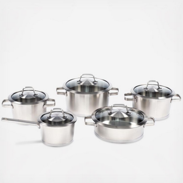 Studio Manhattan 10-Piece Cookware Set