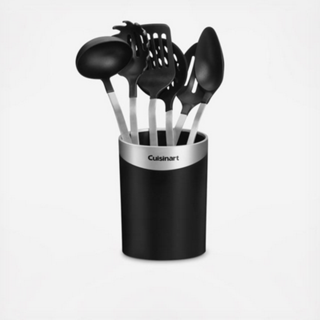6-Piece Utensil Set with Crock