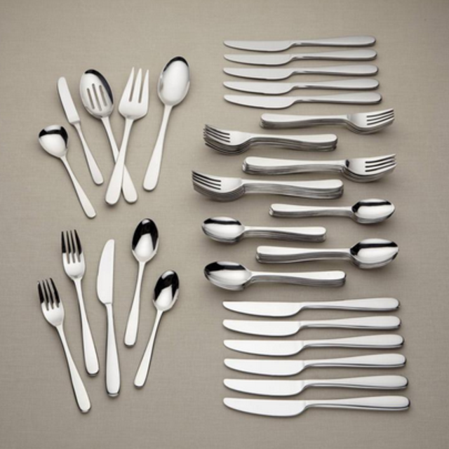 Stratton 65-Piece Flatware Set, Service for 12