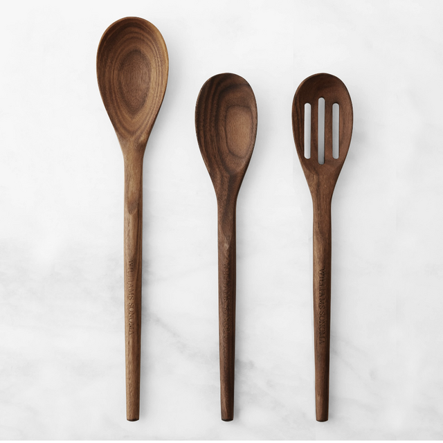 Williams Sonoma FSC® Certified Walnut Spoons, Set of 3