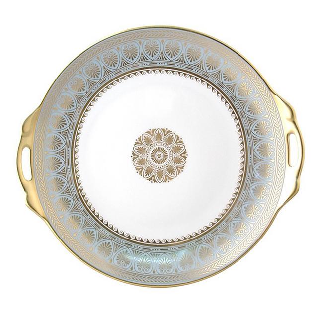 Bernardaud Elysee Cake Plate with Handles,