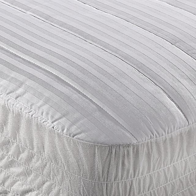 Wamsutta® Dobby Stripe King Mattress Pad in White