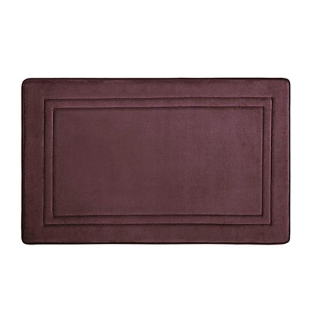 Microdry® Speed Dry™ 21-Inch x 34-Inch Memory Foam Bath Mat in Iris