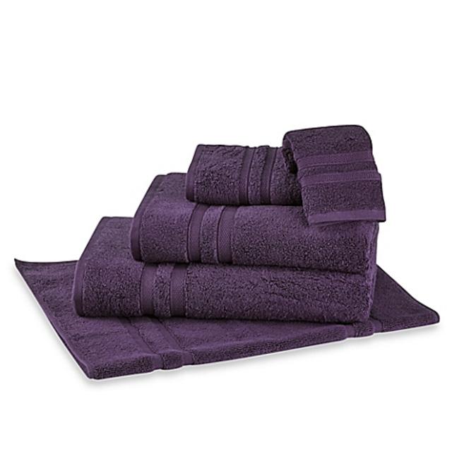 Wamsutta® Perfect Soft MICRO COTTON® Bath Mat in Plum