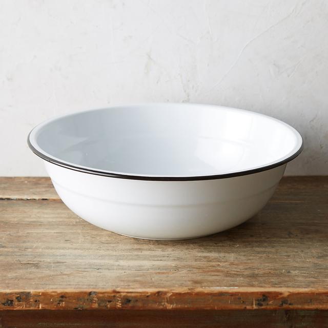 Enamel Serving Bowl (14 x4.5in)