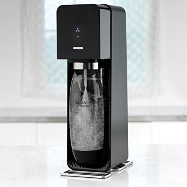 SodaStream Source Sparkling Water Maker Starter Kit, Black
