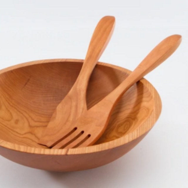 Personalized Cherry Salad Bowl