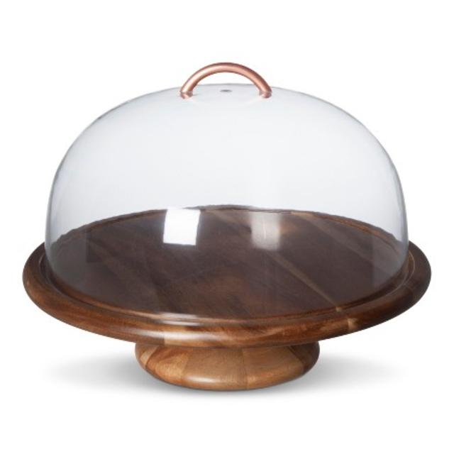 Threshold™ Acacia Wood Cake Stand (11.625")