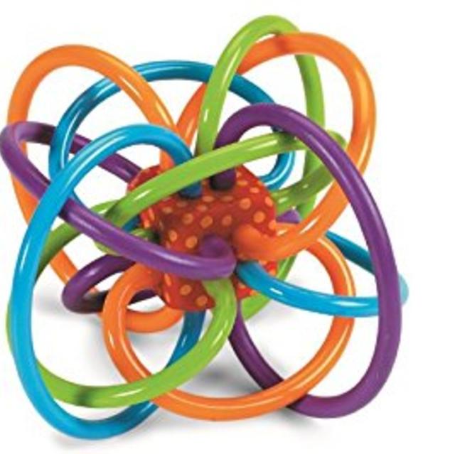 Manhattan Toy Winkel Rattle and Sensory Teether Activity Toy