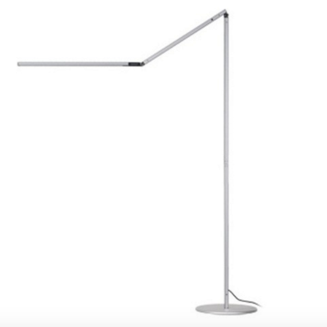 Koncept Z-Bar LED Floor Lamp, Warm Light, Silver - AR5000-WD-SIL-FLR