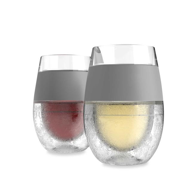 HOST® Freeze 8.5 oz. Cooling Wine Glasses in Clear (Set of 2)