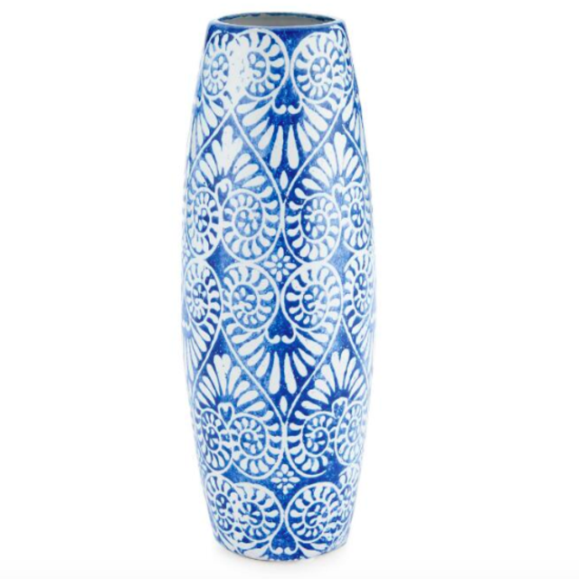 Blue 14' Vase