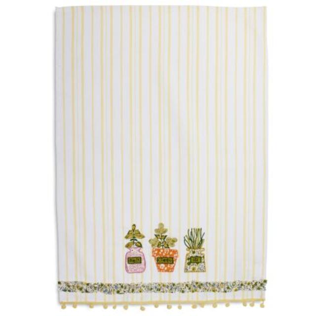 Herbs Vintage-Inspired Kitchen Towel
