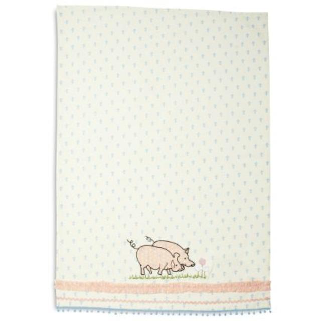 Farmhouse Pigs Vintage-Inspired Kitchen Towel