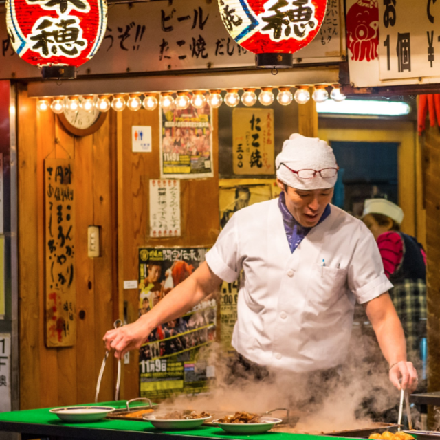 Osaka Street Food Cooking Class