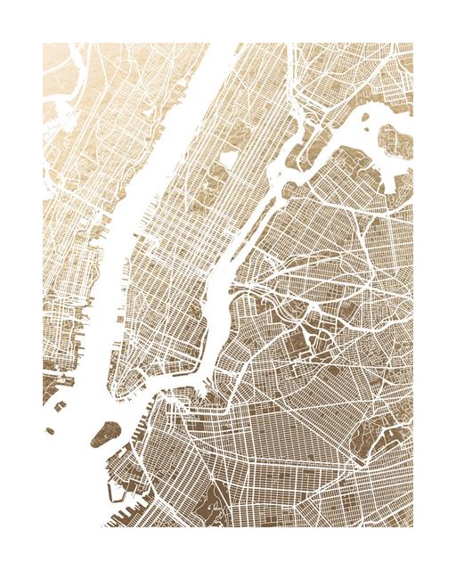 Minted | New York City Map | 8x10