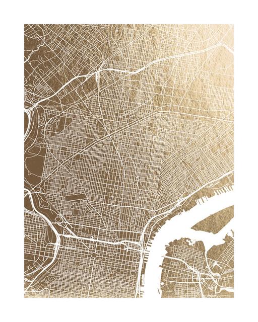 Minted | Philadelphia Map | 8x10