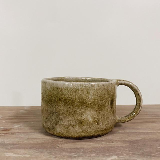 Green Shino Mug