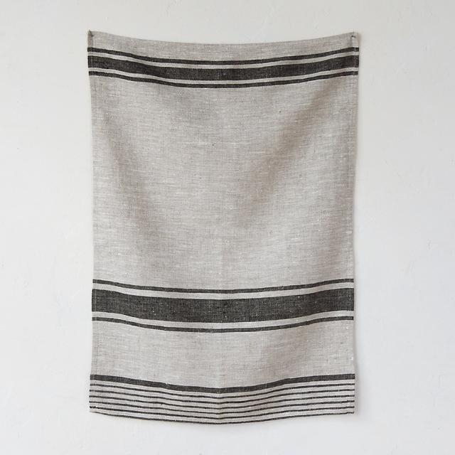 Linen Market Stripe Tea Towel