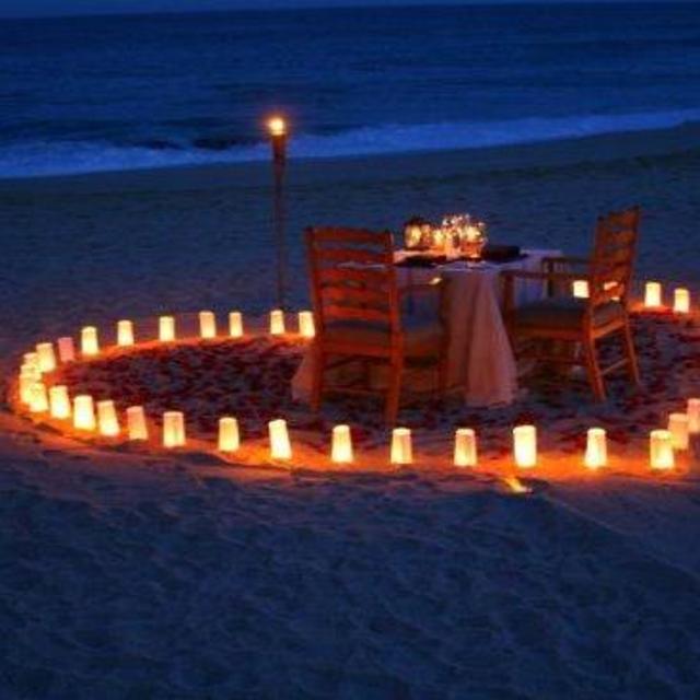 Romantic Welcome Dinner - Night 1!