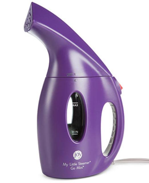 Joy Mangano My Little Steamer Go Mini in Purple