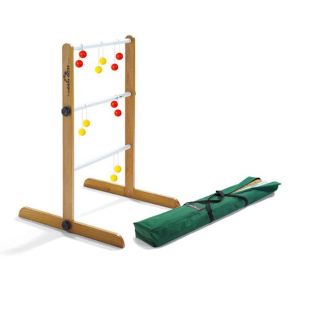 Single Ladder Ball Game - Green and White
