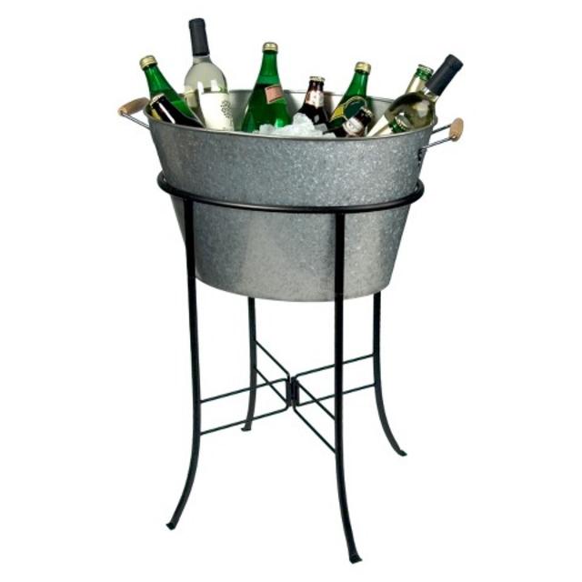 Artland Oasis Tub with Stand - Silver (8 Gallon)