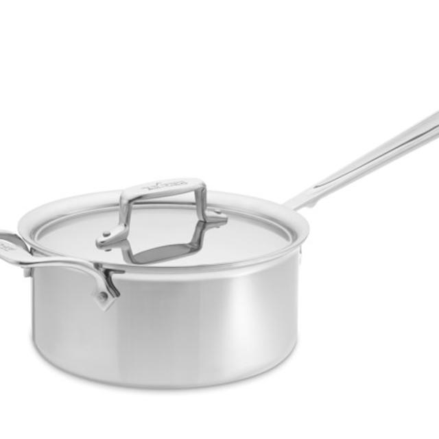 All-Clad d5 Stainless-Steel Saucepan, 2-Qt