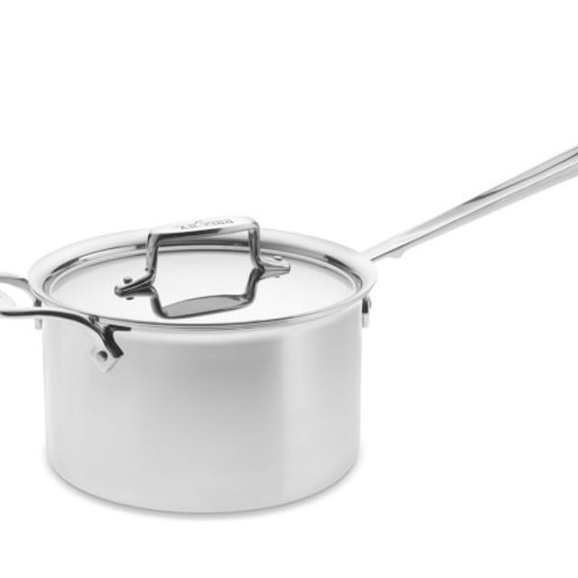 All-Clad d5 Stainless-Steel Saucepan, 3-Qt