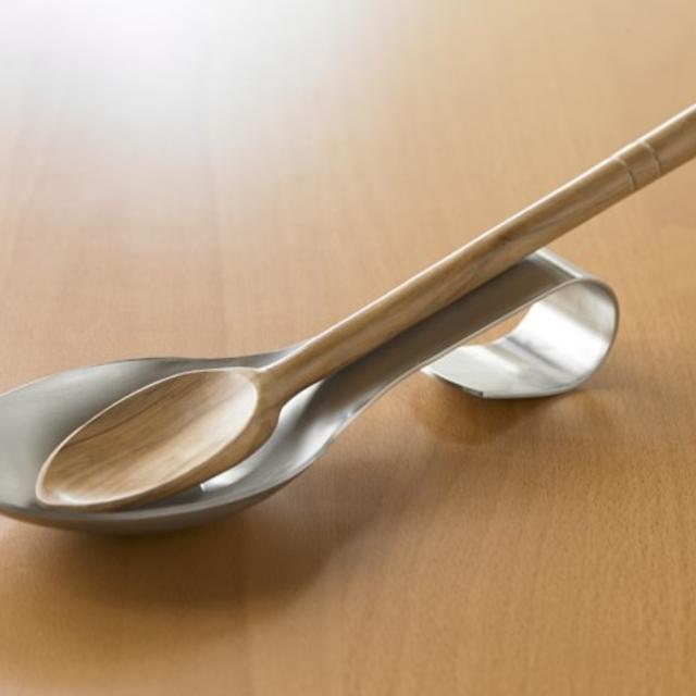 Stainless-Steel Spoon Rest