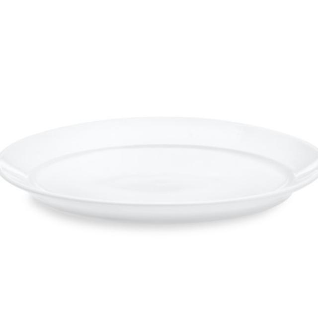 Apilco Oval Porcelain Serving Platter, Medium