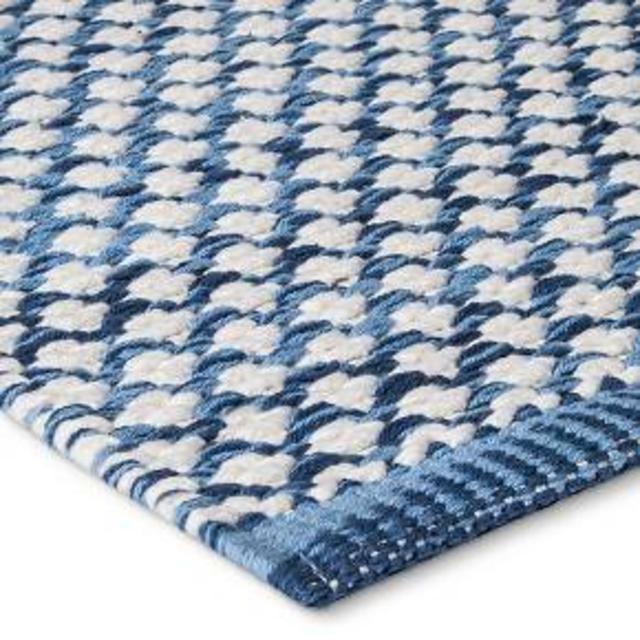 Target Blue Diamond Chindi Kitchen Mat Rug (1'8"x2'10") - Threshold™
