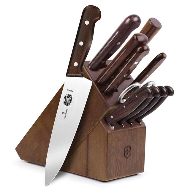 Victorinox Rosewood 12-piece Knife Block Set
